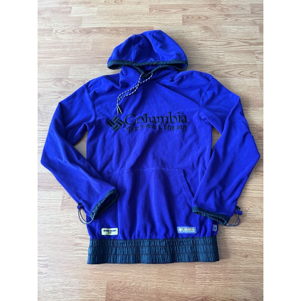 Columbia x Opening Ceremony Purple Fleece Hoodie Size XS